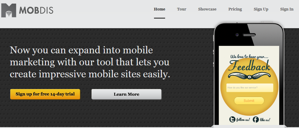 Mobdis Mobile App Builder