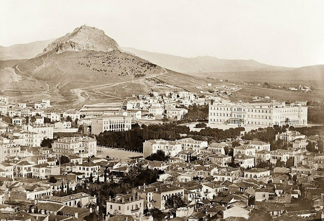 Λυκαβηττός, 1870. [Credit: Athens Open Museum]