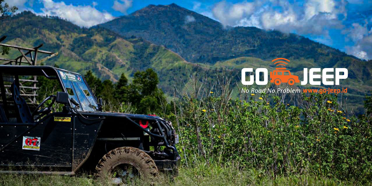 puncak arjuna diantara trek Budug Asu dari Willys Malang Fun Offroad