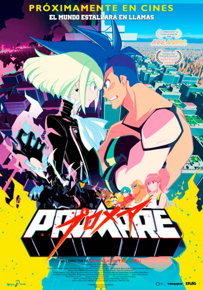 Promare anime film - Selecta Visión - poster