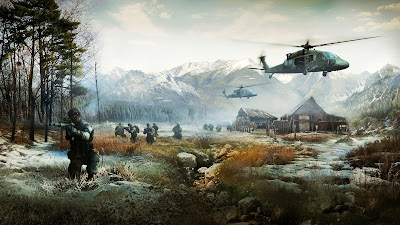 Battlefield 4 Video Game Scenery a506