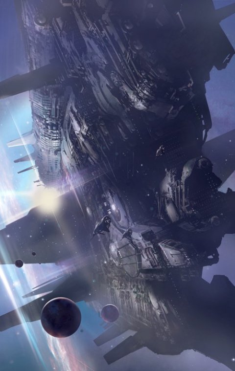 Stephan Martiniere arte ilustrações ficção científica capas livros espacial futurista robôs