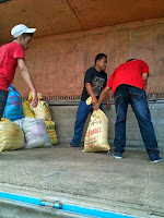 Consolacionanons repacking goods for Boholanos