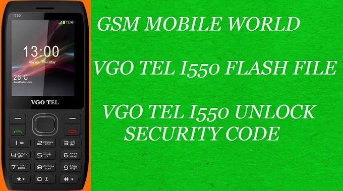 VGO TEL I550 CM2 FLASH FILE FREE DOWNLOAD