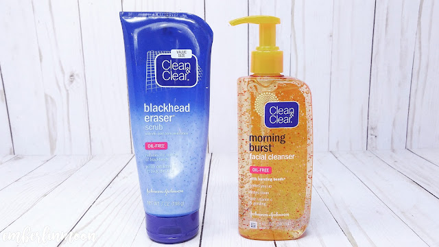 Clean & Clear | Blackhead Eraser Scrub & Morning Burst Cleanser