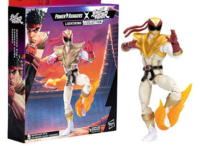 Power Rangers x Street Fighter Lightning Collection Morphed Ryu Crimson Hawk Ranger Official Images