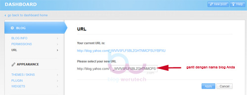 Cara membuat blog gratis di yahoo
