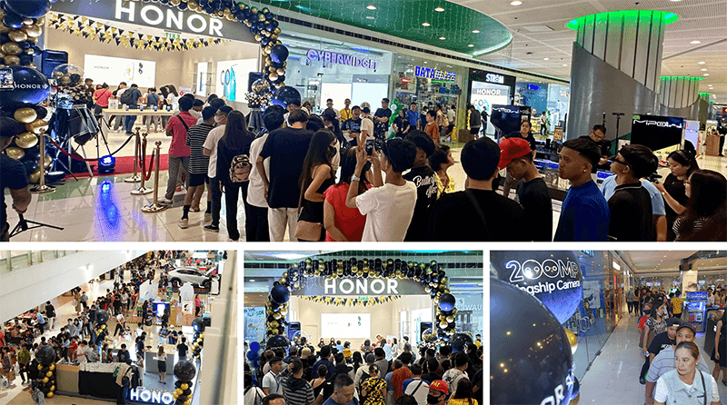 HONOR 90 5G first-day sale HONOR Experience Stores at SM Mall of Asia, SM North Edsa, and HONOR Megamall kiosk