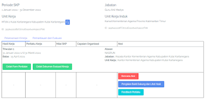 Apa yang Perlu di Lakukan Akun Pimpinan di Penilaian Triwulan 1