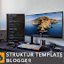 Struktur Dasar Template Blogger Blogspot