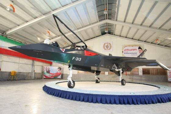 Iran Reveals New Qaher 313 Stealth Fighter