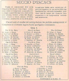 Obra Cristiana nº 93, Abril de 1930, rondas Social - Grupo A