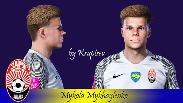 Mykola Mykhaylenko Face For eFootball PES 2021
