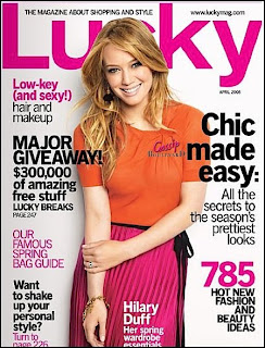 Hilary Duff In Lucky Magazine pictures