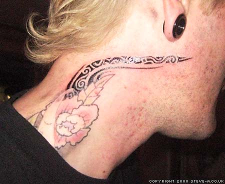 japanese neck tattoos Idea