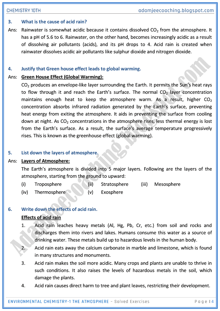 environmental-chemistry-1-the-atmosphere-solved-exercise-chemistry-10th