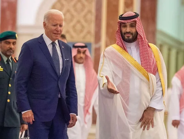 King Salman meets US President Joe Biden at Al-Salam palace in Jeddah - Saudi-Expatriates.com