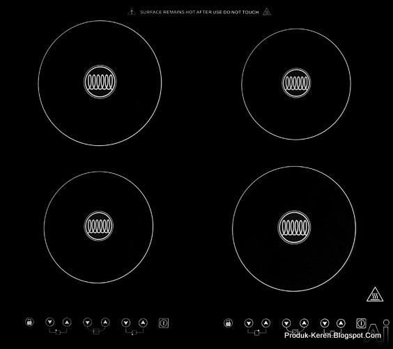 Kompor Induksi Empat Tungku