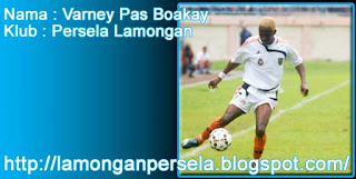 Persela Lamongan resmi mengikat striker Varney Pas Boakay sehabis di klub lamanya Persibo  Terbaru PERSELA IKAT VARNEY