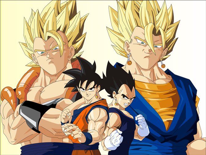 dragon ball z goku and vegeta