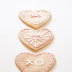 Valentine salt dough cookies