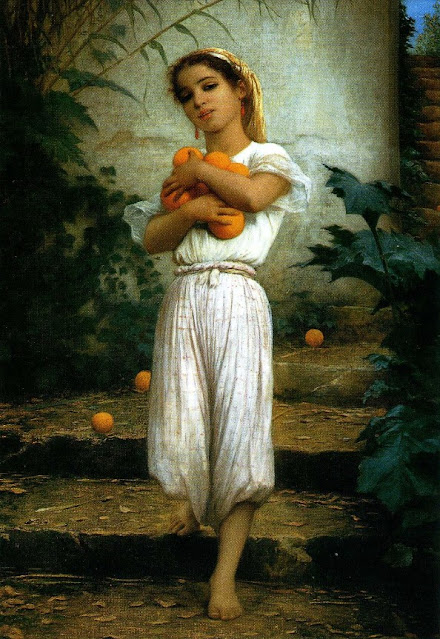 Jeune fille aux oranges, 1886 - Charles Zacharie Landelle