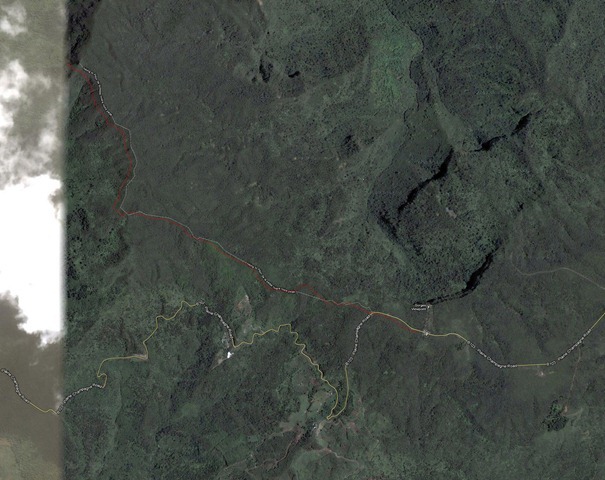 Black River Peak Map