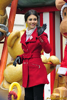 Victoria Justice red coat