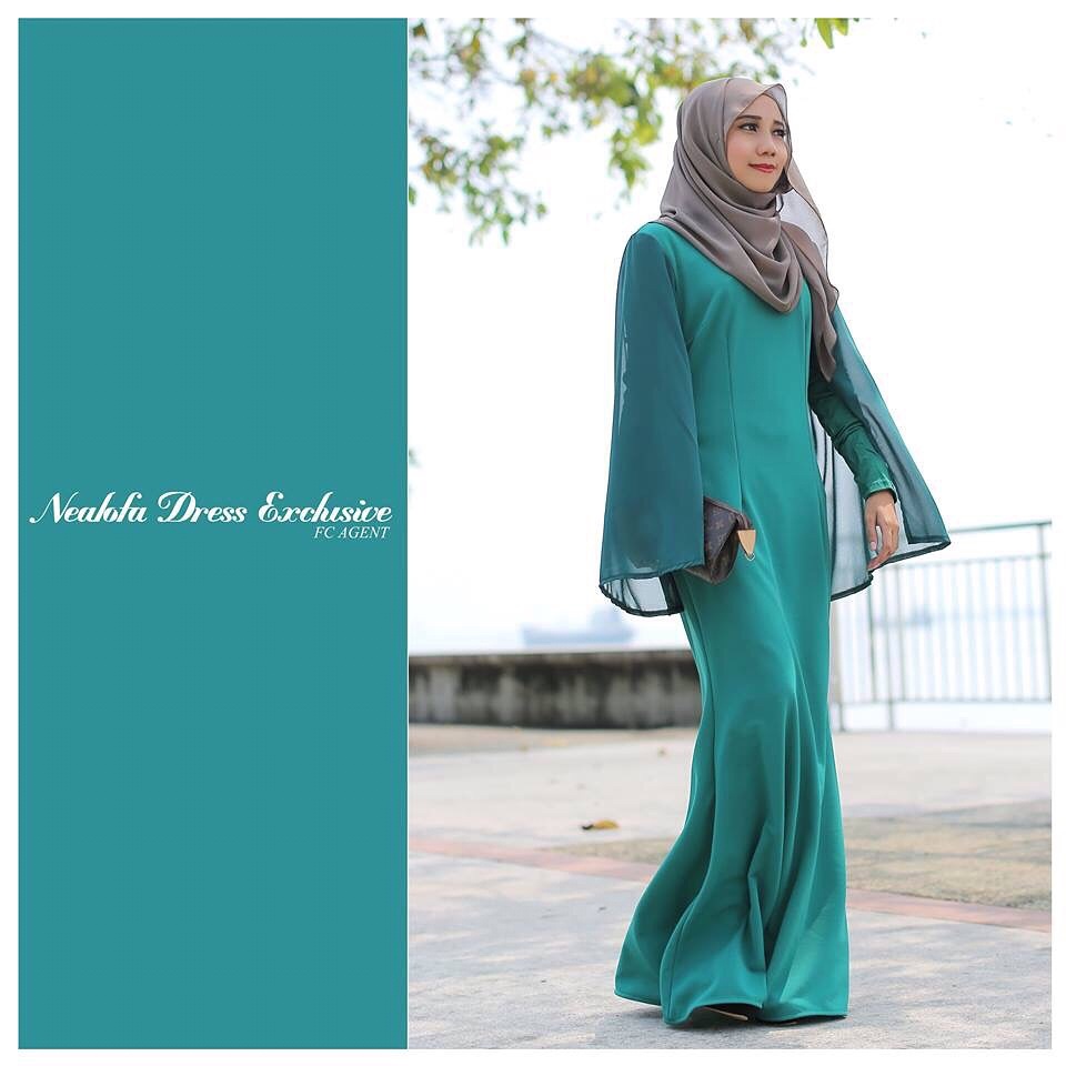 Mellyna Collection: Neelofa dress exclusive murah!