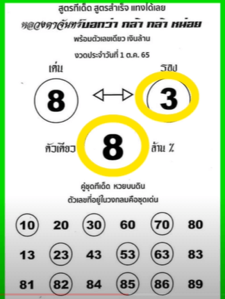 3up and down tips Thailand lottery 1-10-2022-Thai lottery 100% sure number 1/10/2022