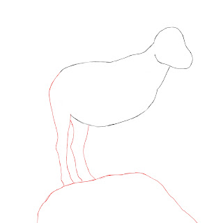 How To Draw A Goat - Draw Central