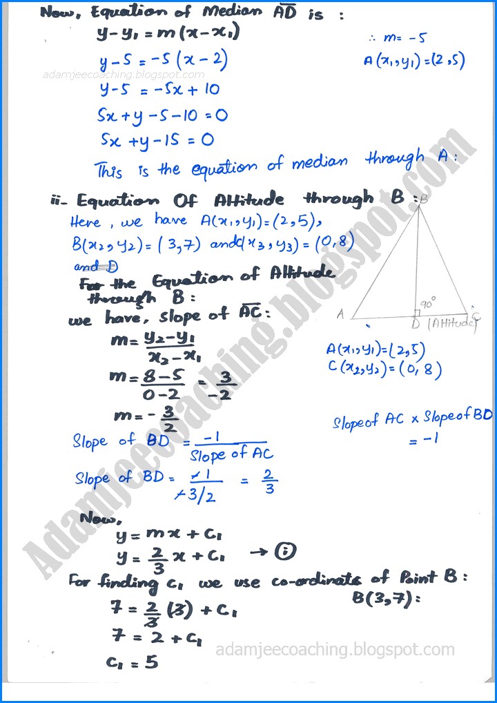 plane-analytic-geometry-straight-line-exercise-7-6-mathematics-12th