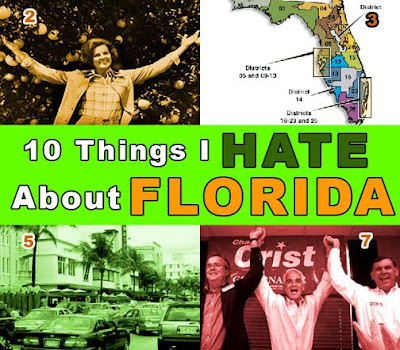Homosexual Adoption on Florida Squeezed  10 Things I Hate About Florida