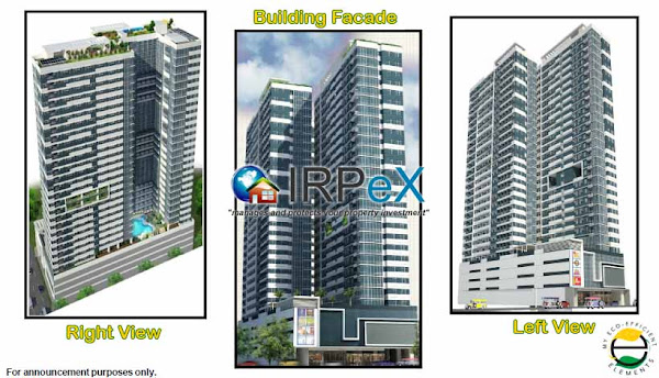 Elements Residences Building Perspective