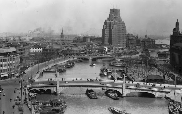 Shanghai, China en 1930 - Paisajes de Ciudades