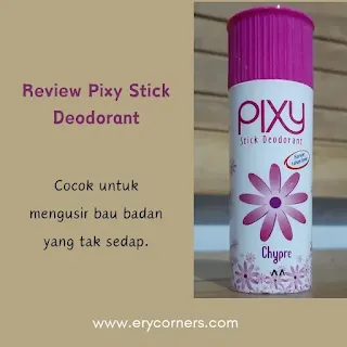 Review Pixy Stick Deodorant