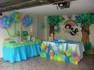 Decoracion de Fiestas Infantiles con Aladino