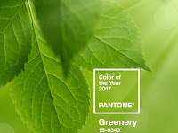Pantone Color of the YEAR 2017  - Greenery
