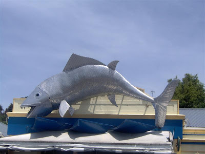 fish sculpture