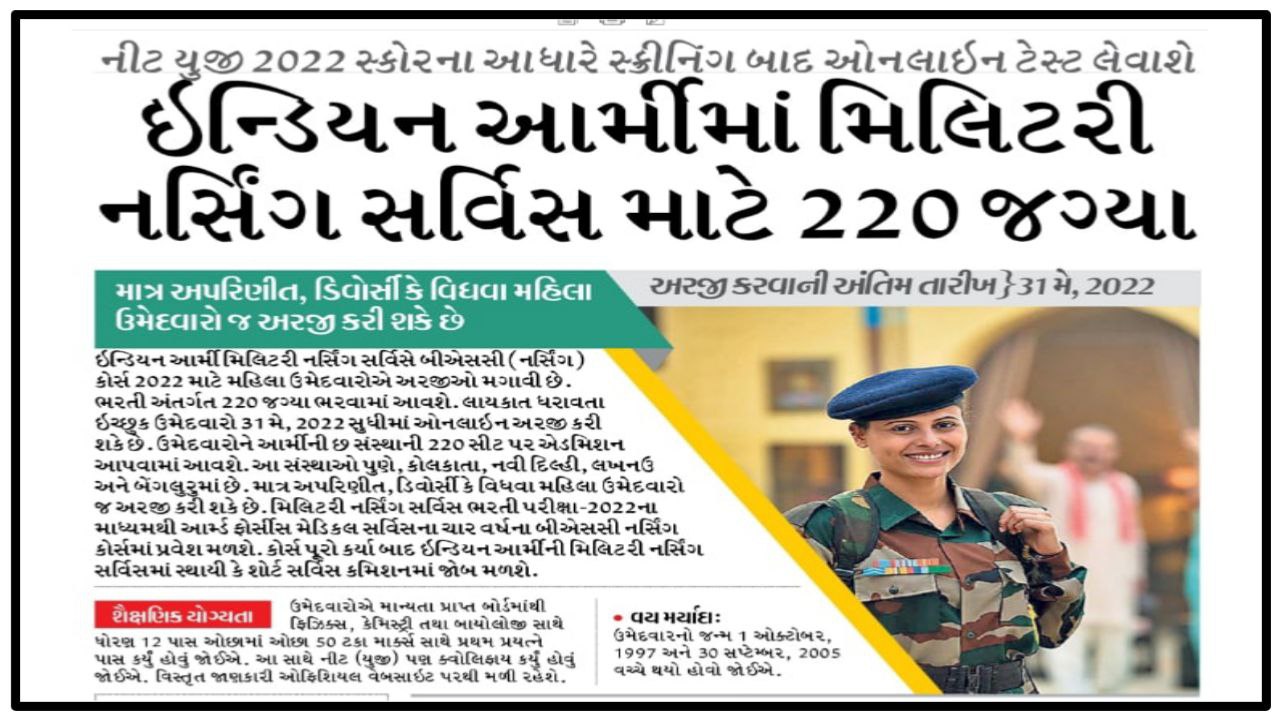 Indian Army Recruitment 2022 | MNS Recruitment 2022