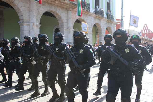 Saldo blanco en el Desfile y el Grito, reporta la Policía Municipal de Mérida