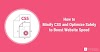 20+ Most Amazing CSS Minifier Tools