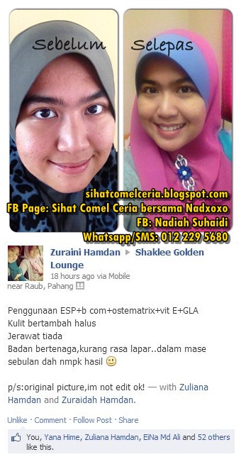 Kompilasi Testimoni Terbaru Set Kecantikan Shaklee #1