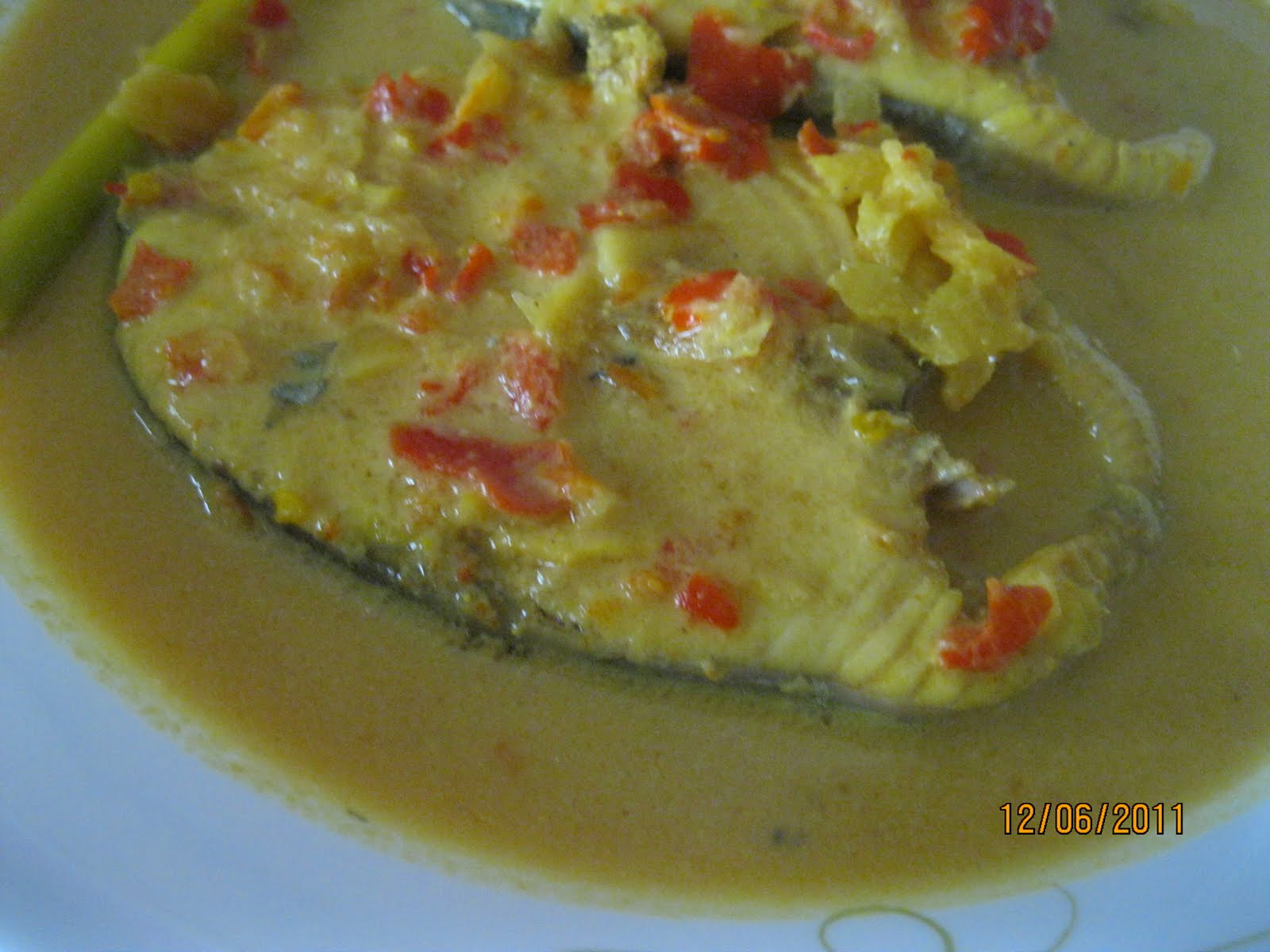 Dari Dapur Maklong: Ikan Tenggiri Masak Lemak Cili Api