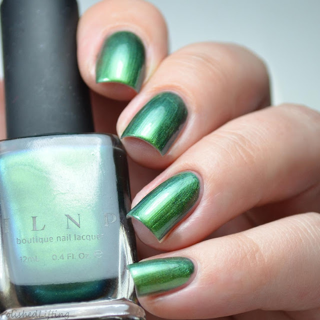 green to blue multichrome nail polish