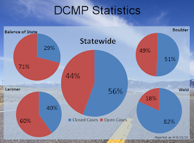 graphic showing disaster case management stats