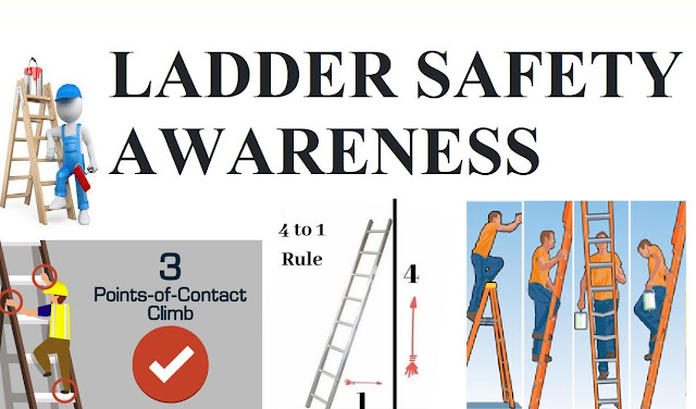 LADDER SAFETY REQUIREMENTS AWARENESS TOOLBOX TALK IN THE WORKPLACE
