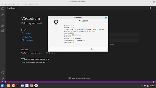 Cara Install VSCodium; Alternatif Pengganti VSCode di Linux Mint