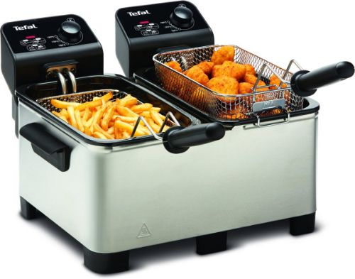 beste dubbele friteuse tefal