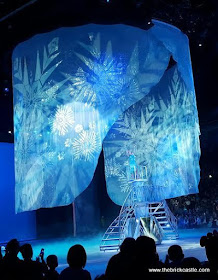 Elsa frozen land ice snow curtain disney 